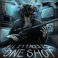 All It Takes Is One Shot Track Art by Killua