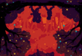 The surface of LOGAG, albeit seen upside-down.